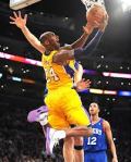 Kobe in air
